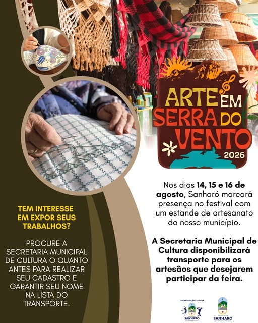 Artesanato de Sanharó